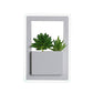 Frendorf | Acryl Witte Wandlamp Rond/Rechthoek/Ruit LED Industrie Plant Wandverlichting Armatuur in Warm/Wit Licht