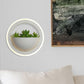 Frendorf | Acryl Witte Wandlamp Rond/Rechthoek/Ruit LED Industrie Plant Wandverlichting Armatuur in Warm/Wit Licht