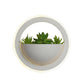 Frendorf | Acryl Witte Wandlamp Rond/Rechthoek/Ruit LED Industrie Plant Wandverlichting Armatuur in Warm/Wit Licht