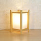Frendorf | Woodelle – Moderne Tischlampe mit Charme aus natürlichem Holz