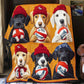 Hockey Dog Decke