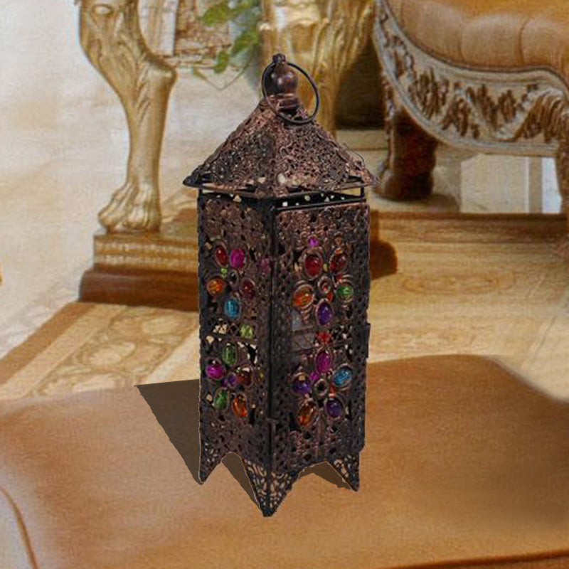 Frendorf | Zafira – eklektische Metall-Nachtlampe mit Boho-Charme