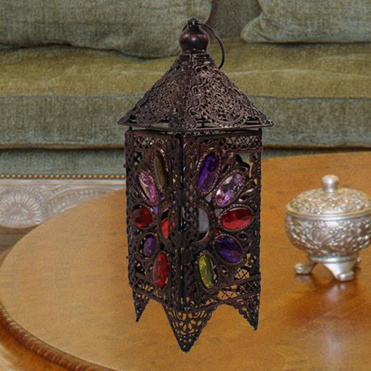 Frendorf | Zafira – eklektische Metall-Nachtlampe mit Boho-Charme