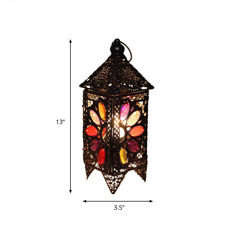 Frendorf | Zafira – eklektische Metall-Nachtlampe mit Boho-Charme