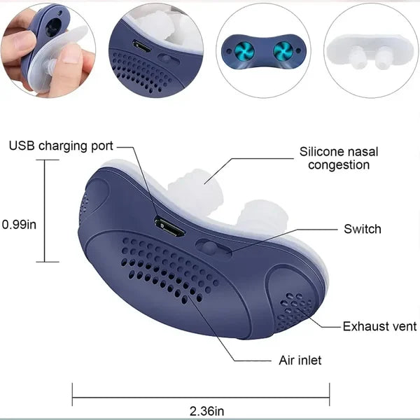 Frendorf | Schlaflos, maskenlos, Micro-CPAP Anti-Schnarch