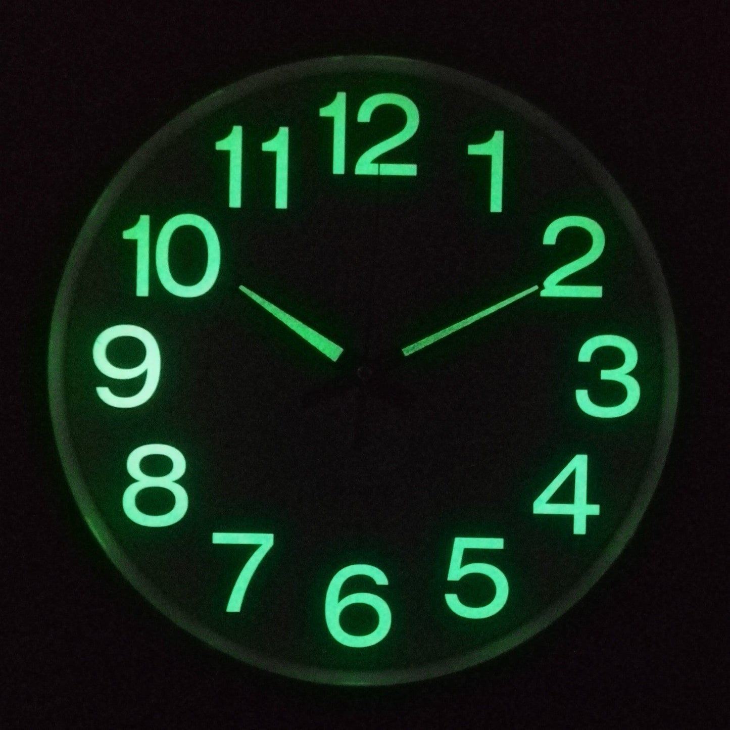 Leuchtende Klassenzimmer Stille Wanduhr 30 cm