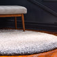 Frendorf | Velviona Gradient Shaggy Teppich | Weicher Hochflorteppich | Modernes Farbverlauf-Design