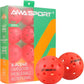 Frendorf | 40-Loch Pickleballs Set Outdoor Pickleball Bälle Rotational Leichtgewicht USAPA Pickleball Ball