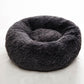 Runder Plüsch Beruhigender Donut Hundebett für kleine bis große Hunde