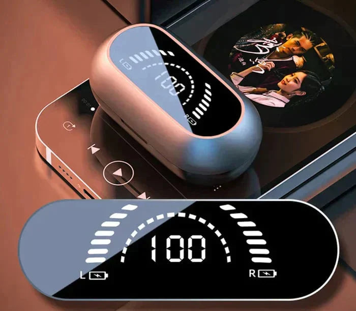 Drahtlose Beinführungs-Kopfhörer mit Ohrclip | Wasserdicht - Giyuu