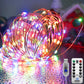 Frendorf | 40ft USB Wassertätig Fernbedienung LED Weihnachts-Lichterkette mit 8 Modi
