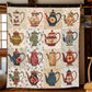 Floral Teekanne Quilt