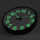Leuchtende Klassenzimmer Stille Wanduhr 30 cm
