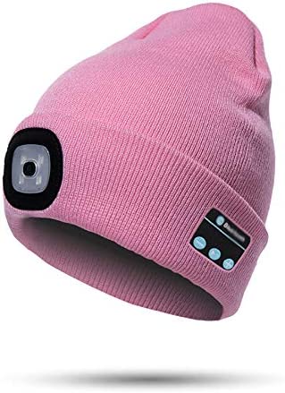 Frendorf | Bluetooth Beanie Mütze Licht Drahtlose Kopfhörer