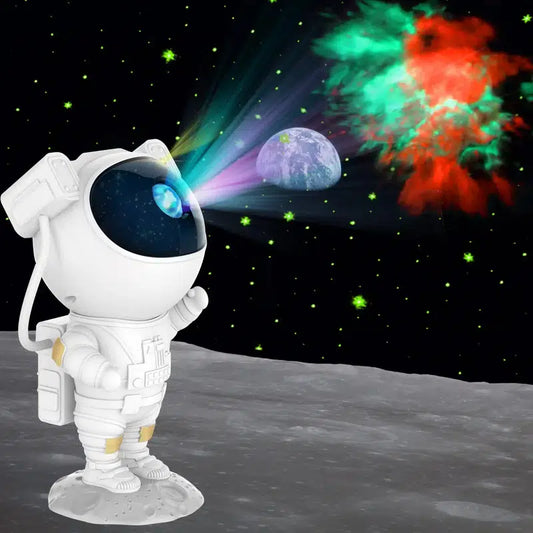 Astronaut Galaxy Projektor Mehrere Modi Galaxy Nachtlicht mit Fernbedienung