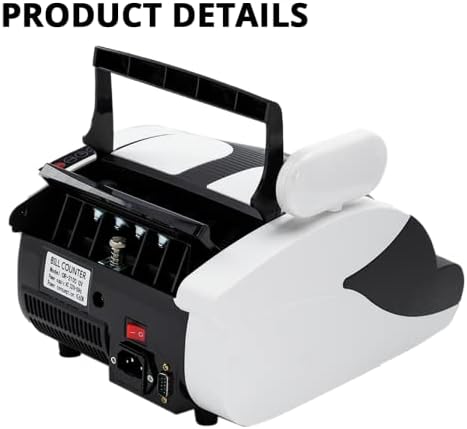 Frendorf | Automatischer Geldzähler mit UV-Erkennung & LED-Anzeige – NoteScan