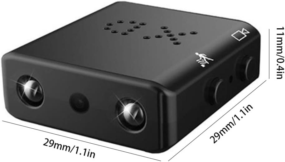 Frendorf | Kompakte Micro HD Videokamera mit Audio und Nachtsicht