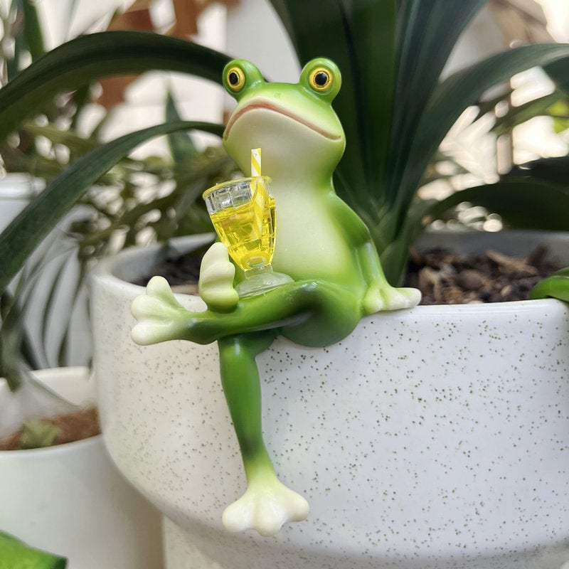 Frendorf | Frogsy – Die fröhlichste Deko für deinen Blumentopf!