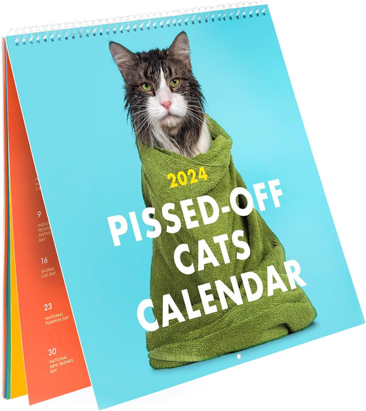 Frendorf | 2024 Verärgerte Katzen Wandkalender