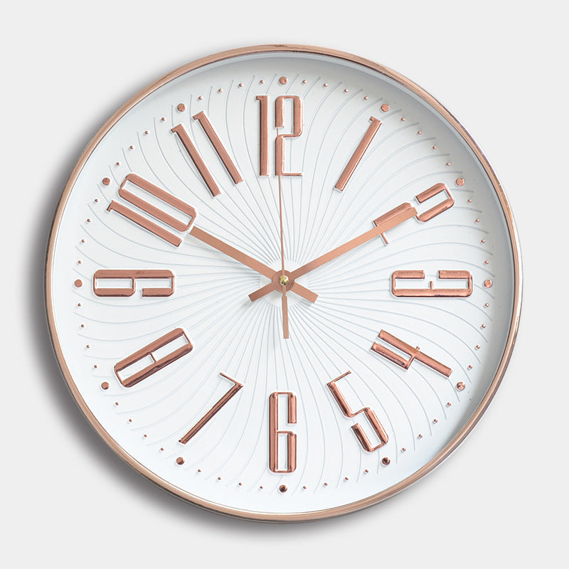 Große Buchstaben Klassenzimmer Stille Uhr 30 cm Batteriebetrieben