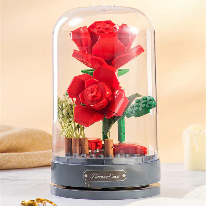 Frendorf | LegoBloom - Kreative Lego Rose-Spieldose