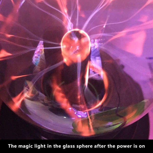 Magische elektrostatistische Ionenkugel Licht Blitze Ball Nachtlicht Ambientelampe