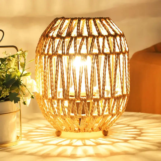 Frendorf | Boho Rattan Lampe