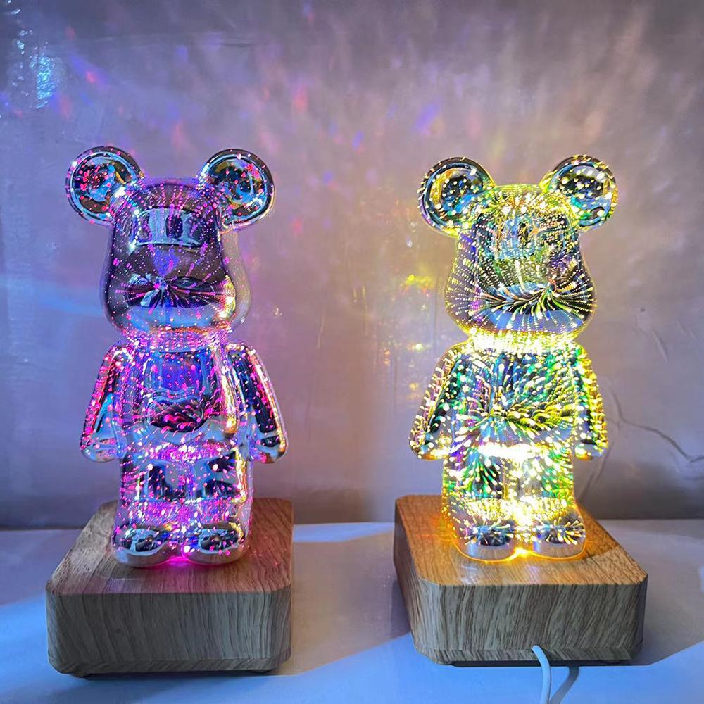 Teddy Bear Nachttischlampe