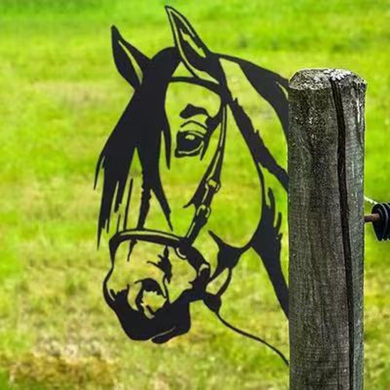 Frendorf | WildPost - Metall-Dyresilhuet-Zaunaufsätze