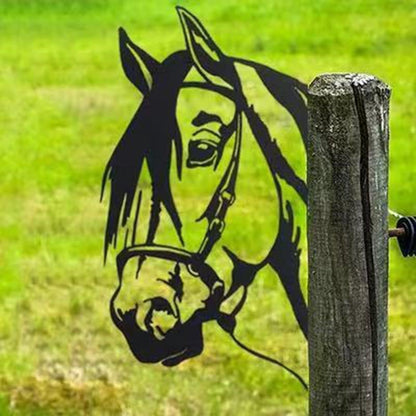 Frendorf | WildPost - Metall-Dyresilhuet-Zaunaufsätze