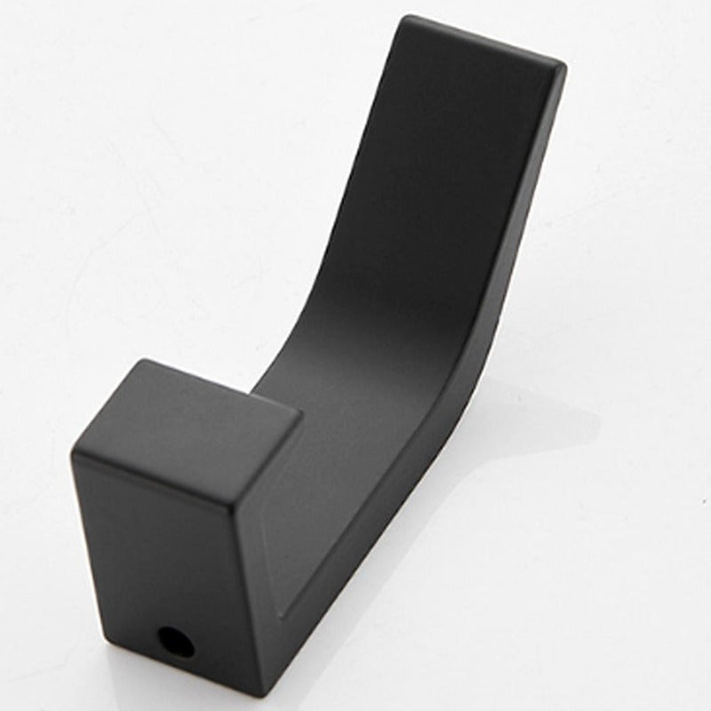 Aviro Aluminium Wandhaken Schwarz/Weiß - Moderne Dekorative Garderobenhaken