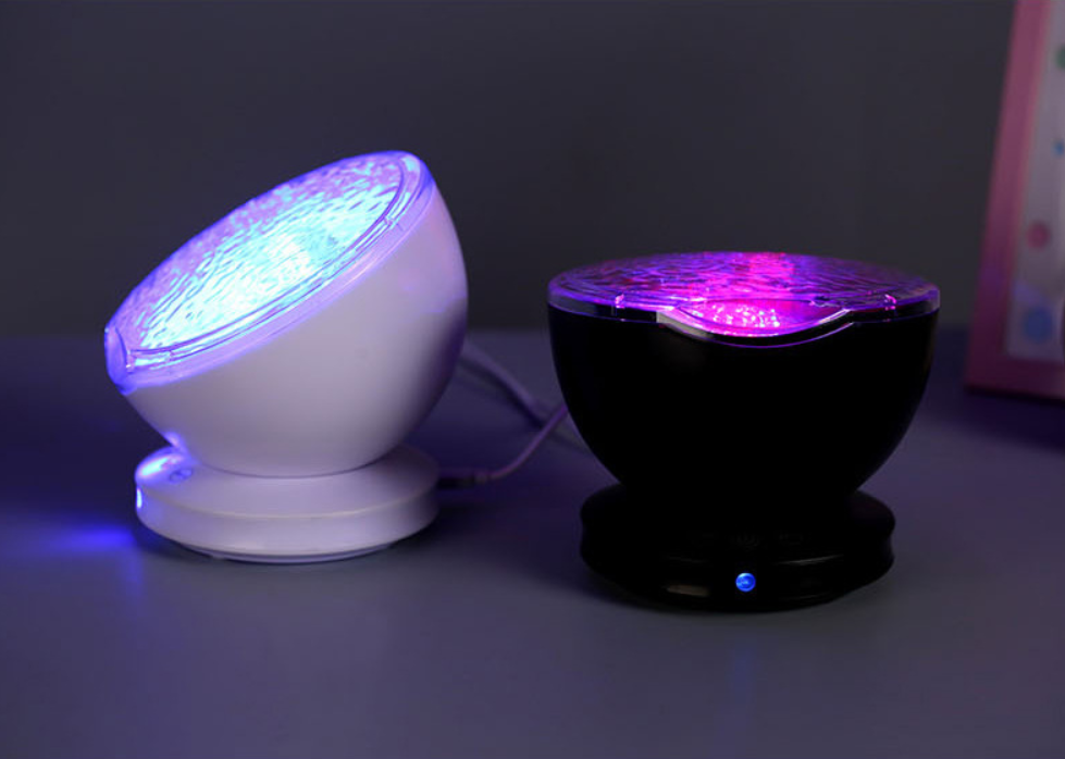 Frendorf | BlissWave | Ozean Wellen Projektor | Entspannendes Lichtspektakel | Automatische Abschaltung
