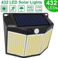 Frendorf | 432 LED Solar Garten Wandlichter