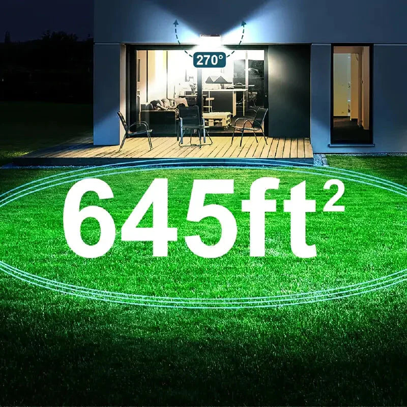 Frendorf | 432 LED Solar Garten Wandlichter