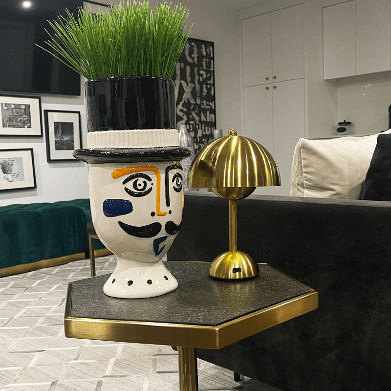 Frendorf | Bringen Sie Ihren Raum mit der modernen Brulee Tischlampe zum Strahlen Warm