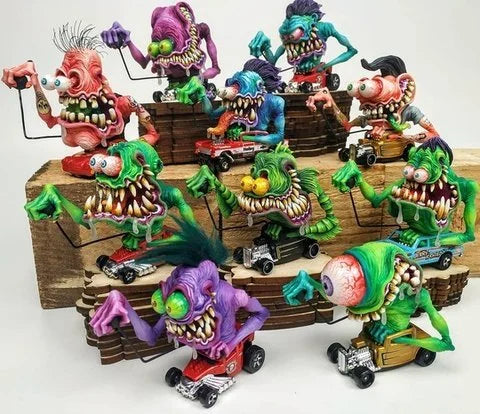 Rat Fink Sammelmodell Spielzeug Halloween Dekoration