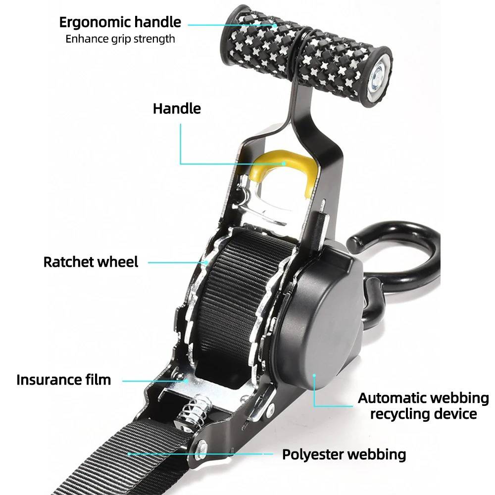Frendorf | 2-Set einziehbare Ratschenbänder