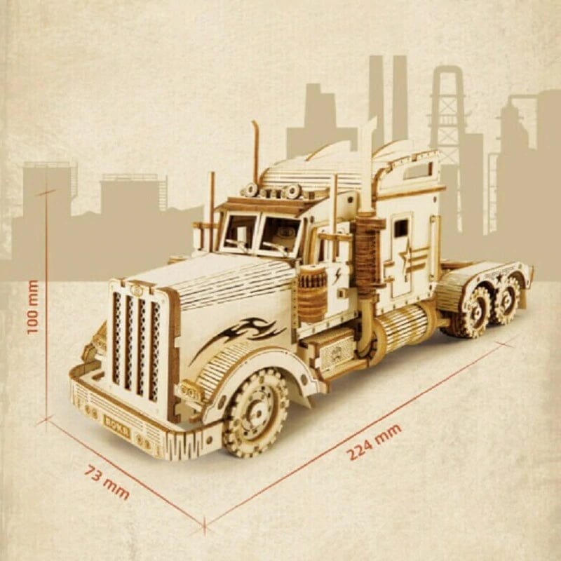 Frendorf | Auzary - Hölzernes mechanisches Puzzle-Set