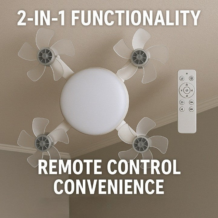 Frendorf | Sky Light LED Deckenventilatorlampe