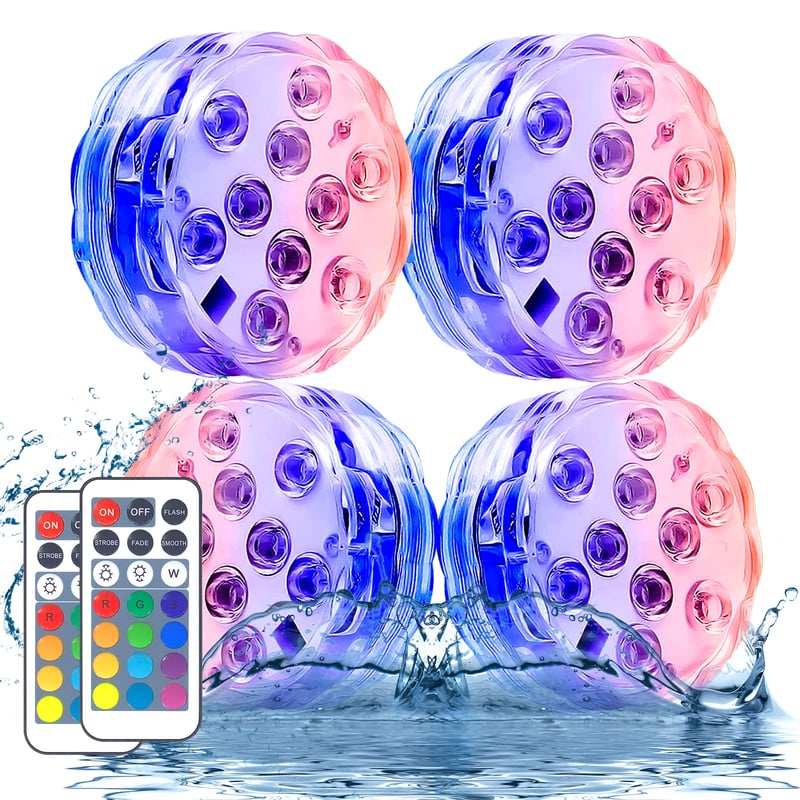 Frendorf | Unterwasser LED Poollichter 10 Lampen