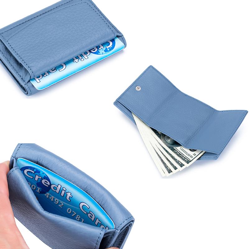 Frendorf | Handgefertigte RFID-Geldbörse aus weichem Leder