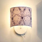 Frendorf | Kinder Undertint Wandlamp Trommelvorm Een Licht Stof Wandlamp voor Trap Gang