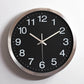 Einfache stille Wanduhr Klassenzimmer 12 Zoll
