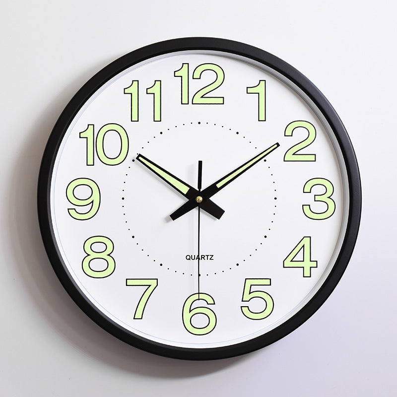 Einfache stille Wanduhr Klassenzimmer 12 Zoll