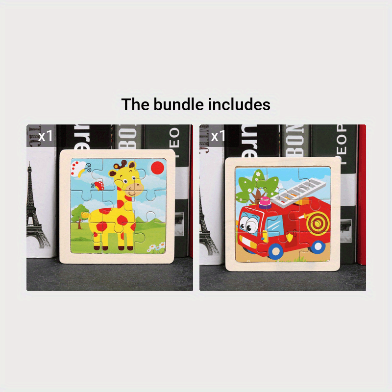 Frendorf | Bildungs Holzpuzzle – Für junge Entdecker