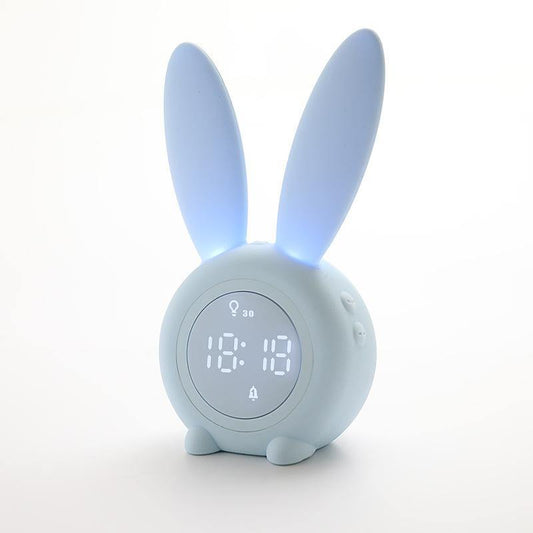 Niedlicher langer Hase-Ohr-Digitaluhr