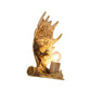 Frendorf | 1 Licht Marmor Wandleuchte Moderner Stil Bronze Zylinder Esszimmer Wandleuchte mit Elch