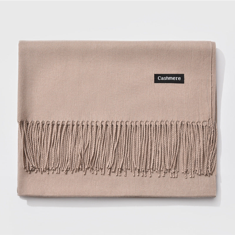 Frendorf | Neue Damen Winter-Schal Monochrome  Vielfalt Warm Klassische Schal