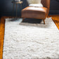Frendorf | Marlea Hochflor Teppich mit Meliertem Design | Weich & Gemütlich | Perfekt für Wohnzimmer & Schlafzimmer