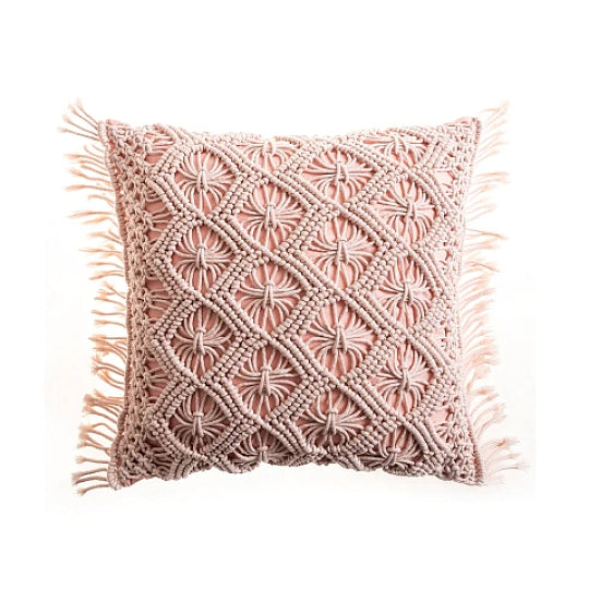 Macrame Boho Kissenbezug